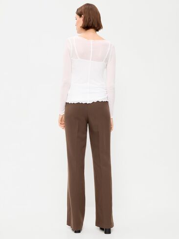 Old Navy High-Waisted Patch Pocket Flare Pants - Earthen in Kuwait