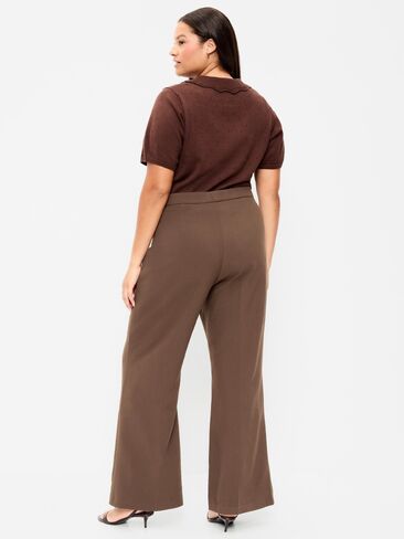 Old Navy High-Waisted Patch Pocket Flare Pants - Earthen in Kuwait