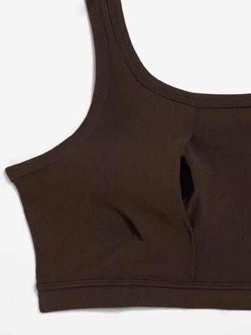 Old Navy Maternity Light Support StudioSmooth Pumping Bra - Black Coffee in Kuwait