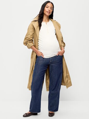 Old Navy Maternity Low-Rise OG Loose Jeans - Heritage Rinse in Kuwait