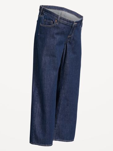 Old Navy Maternity Low-Rise OG Loose Jeans - Heritage Rinse in Kuwait