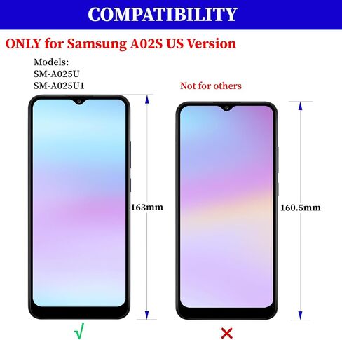 for Samsung A02S LCD Screen Replacement with Frame Ear Speaker in Kuwait