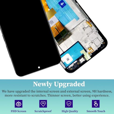 for Samsung A02S LCD Screen Replacement with Frame Ear Speaker in Kuwait