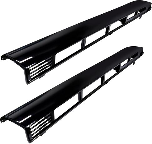 WB34X25406 Microwave Vent Grille Fits for GE WB34X25406 Top Vent Grille Replacement 4465386 AP6040821 PS11774030 EAP11774030 (Black 2PC) in Kuwait