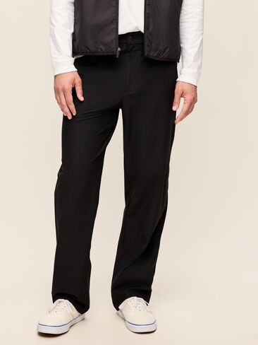 Old Navy Loose Tech Hybrid Chino Pants - Black Jack in Kuwait