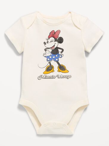 Old Navy Disney© Unisex Short-Sleeve Graphic Bodysuit for Baby - Minnie Mouse in Kuwait