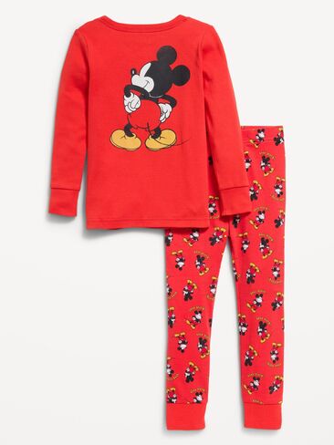 Old Navy Disney© Unisex Snug-Fit  Pajama Set for Toddler & Baby - Mickey Mouse in Kuwait