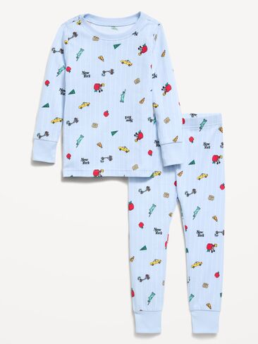 Old Navy Disney© Unisex Snug-Fit Pajama Set for Toddler & Baby - New York in Kuwait
