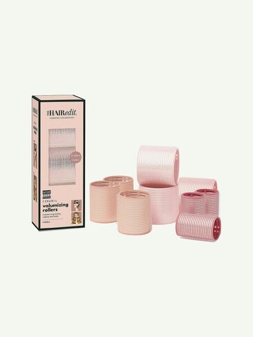 Old Navy The Hair Edit Ceramic Thermal Rollers - Pink in Kuwait