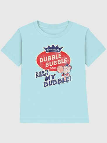 Old Navy Dubble Bubble Burst Bubble Graphic T-Shirt for Kids - LIGHT BLUE in Kuwait