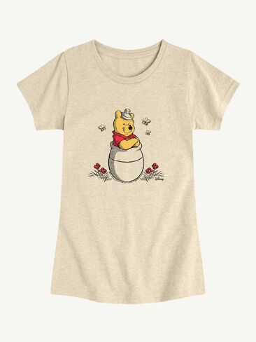 Old Navy Winnie The Pooh And Bees Short Sleeve Graphic T-Shirt For Toddlers - BIRCH in Kuwait