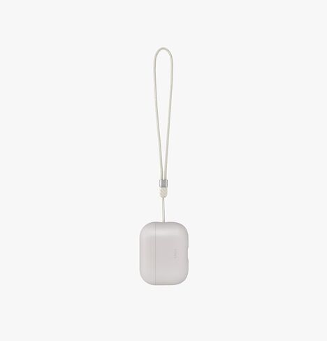 UNIQ LINO Airpods Pro 3 Case (2025 Ivory White) Soft Silicon Smooth Pouch in Saudi Arabia