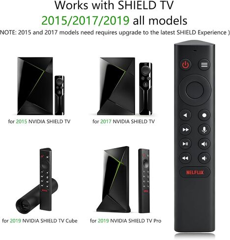 2 Pack P3700 Shield Voice Remote Control New Replacement Compatible with NVIDIA Shield TV and NVIDIA Shield TV Pro Streaming Media Player 2015/2017/2019 All Models in Kuwait