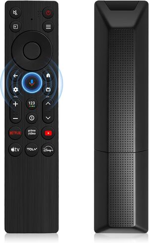 RC923A FMB1 Voice Remote Control Replacement for TCL Google TV Remote Control,Compatible with TCL QD-Mini LED 4K UHD 50/55/65/75/85 QM5K,QM6K,QM7K,G0401-000267 Google Smart TV Series in Kuwait