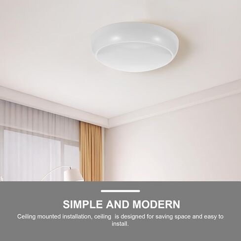 Waterproof Plastic Ceiling Light Diffuser Kit, 275mm round White in Kuwait