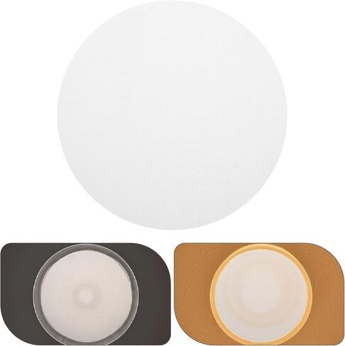2pcs Beige Cloth Light Diffuser Cover for Ceiling Lights in Kuwait