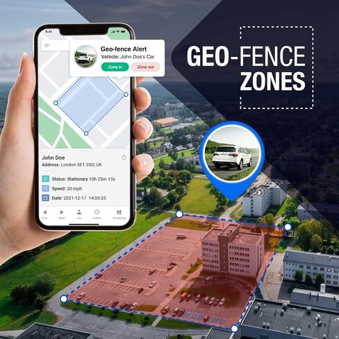 Rewire Security 4G Dual Vision Dashcam GPS Tracker with OBD II Power - Dual HD Cameras, Real-Time GPS Tracker for Vehicles, Cloud Storage - Interior & Road Recording - Easy Plug-and-Play Installation in Saudi Arabia