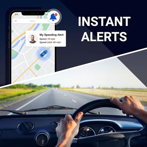 Rewire Security 4G Dual Vision Dashcam GPS Tracker with OBD II Power - Dual HD Cameras, Real-Time GPS Tracker for Vehicles, Cloud Storage - Interior & Road Recording - Easy Plug-and-Play Installation in Saudi Arabia