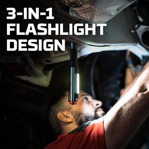 NEBO Big Larry 3 Work Light, 600 Lumen Flashlight & COB Task Light in Kuwait