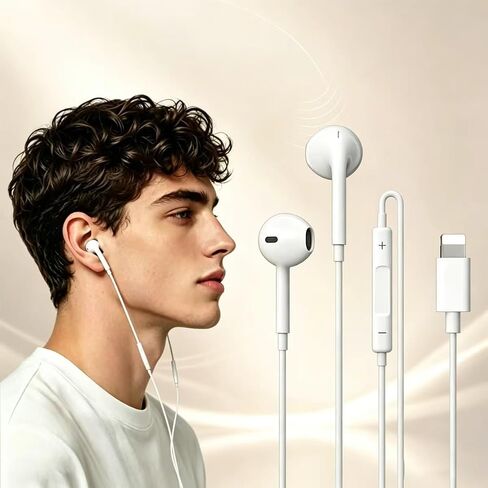 Type-C in-Ear Wired Headphones with Inline Remote and Noise-Reducing Mic for Calls Gaming and Control Music& Volume Control On Most USB-C Devices in Kuwait