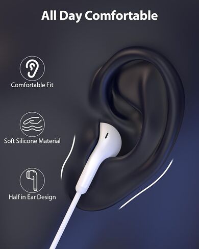 iMangoo 3 EQ Music Modes USB A Wired Earbuds with Microphone Mute Button in Kuwait
