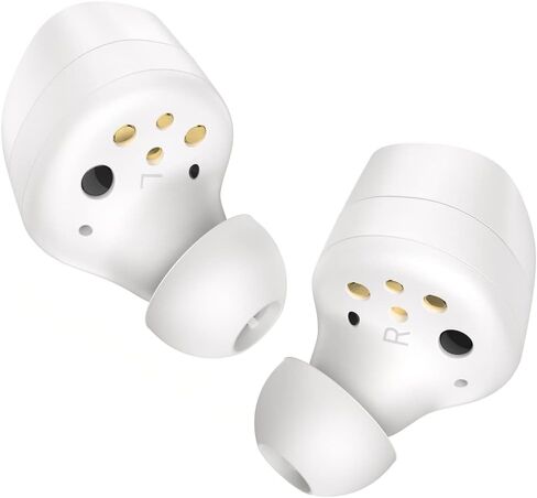 Sennheiser Consumer Audio Momentum True Wireless 3 Earbuds -Bluetooth in-Ear Headphones with Adaptive Noise Cancellation, IPX4, Qi Charging, 28-Hour Battery Life, White 509181 (Renewed) in Kuwait