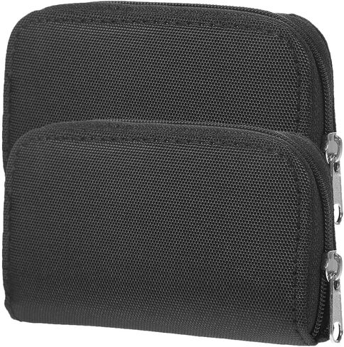 jojofuny 2pcs Memory Card Case Holder 22-Slot Flash Card Organizer Compact Storage Pouch for Photographers and Travelers Black in Kuwait