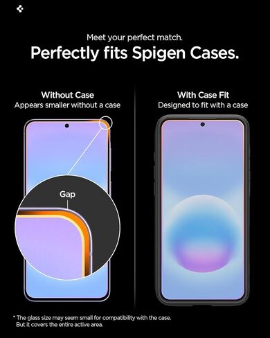 Spigen GlasTR EZ FIT Pro Tempered Glass Screen Protector for Galaxy A57 5G in Kuwait