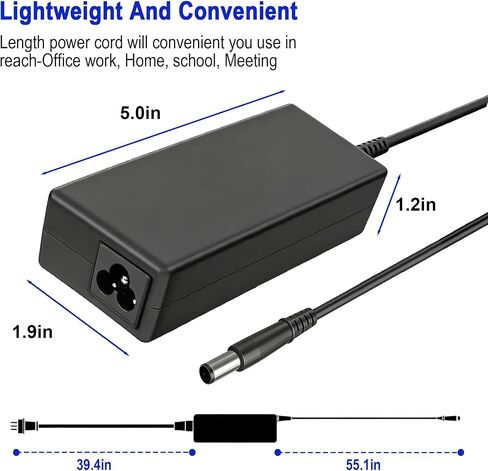 90W 65W AC Adapter Charger for HP Mini Desktop PC 7.4 x 5.0mm Connector in Kuwait