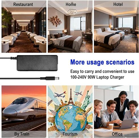 90W 65W AC Adapter Charger for HP Mini Desktop PC 7.4 x 5.0mm Connector in Kuwait