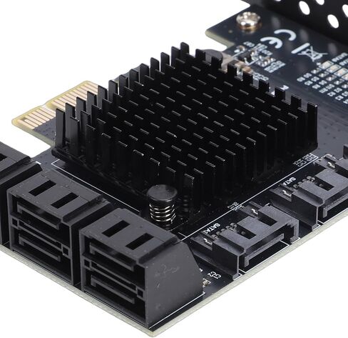 Fabater Versatile PCI E to 9 Port Serial ATA 3.0 Expansion Card Fast Integration Solution for and Systems in Saudi Arabia