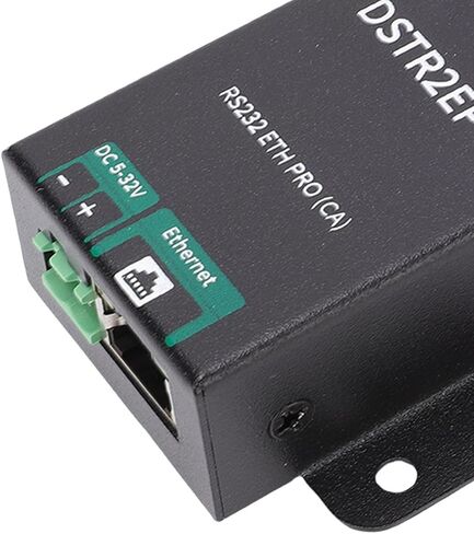 Jiawu Modbus Industrial Serial Server RS232 to RJ45 Converter Module with Signal and Power Isolation Hanging Mounting Installation in Saudi Arabia