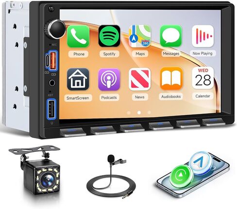 Double Din Car Radio Stereo, 7 inch Touch Screen Radio in Saudi Arabia