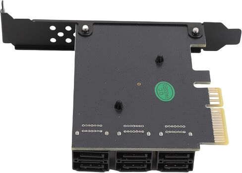 Jiawu PCIE to 6 Port Serial ATA3.0 Expansion Card Fast and Reliable for Data Transfer Suitable for Computer Storage Enhanced Performance in Saudi Arabia