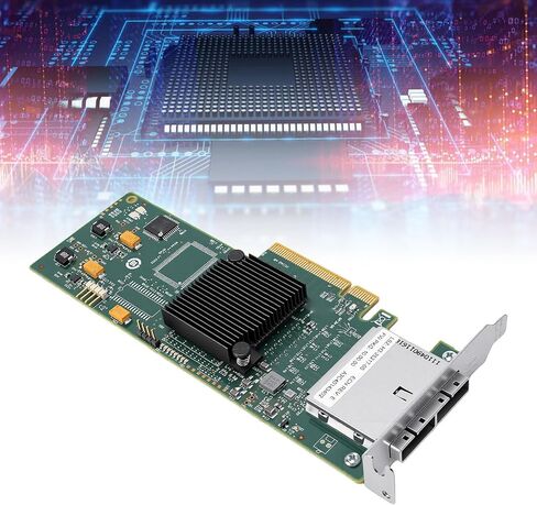 Fabater External PCIe SAS HBA Controller Card with Dual Ports for Efficient Data Transfers in Virtualization Applications in Saudi Arabia