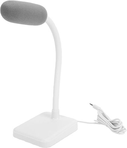 Pissente Desktop Microphone with Noise Cancelling, Flexible Gooseneck for in Saudi Arabia