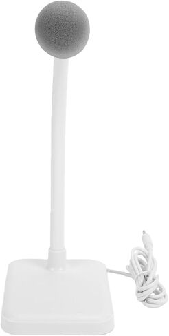 Pissente Desktop Microphone with Noise Cancelling, Flexible Gooseneck for in Saudi Arabia