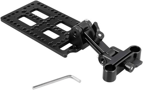 CAMVATE Adjustable Battery Support Bracket with Cheese Plate in Saudi Arabia