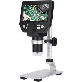 Microscope Kit LCD Display Electron Microscope 10 Megapixel Industrial Microscopes Magnifying 1000x Microscope Slides,1000X Type2 in Saudi Arabia