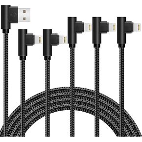 iPhone Cable 5 Pack(3/3/6/6/10FT) MFI Certified Lightning Cable in Kuwait
