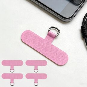 Phone Tether Tab, 4 Pack Universal Phone Lanyard Patch Non-Adhesive Insert with Metal Clip for Phone Case, iPhone in Saudi Arabia