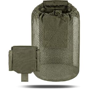 Tactical Mesh Dump Pouch Molle Foldable Mag Recovery Drop Pouch in Saudi Arabia