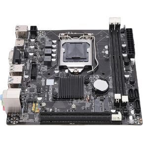 H81 LGA 1150 Gaming Motherboard, Mini ITX Support Core i3 i5 i7 E3 V3, DDR3, M.2 NVMe Slot, SATA 6Gb / s, PCI Express x16, VGA HDMI in Kuwait