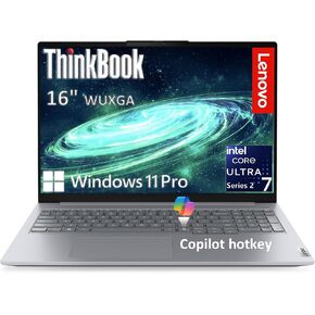 Lenovo ThinkBook 16 Gen 8 Laptop, Intel Core Ultra 7, 32GB DDR5, 1TB SSD in Saudi Arabia