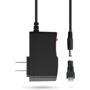 Aclorol 5V 2A Power Supply Adapter 100-240V AC to DC 5Volt 10W 2A 1A Universal Power Charger Converter Transformer 5.5X 2.5mm for WS2812B 5V LED Pixel Strip Lights Security System Router CCTV (5 pack) in Saudi Arabia