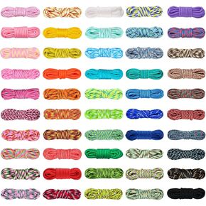 WEREWOLVES 50 Colors Paracord Combo Kit, Parachute 10 Feet Each Rope in Saudi Arabia