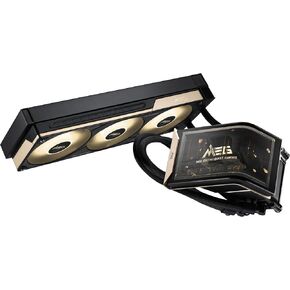 MSI MEG CORELIQUID E15 360 - AIO ARGB CPU Liquid Cooler - 360mm x 30mm Radiator - 6.67" 2K AMOLED Curved Screen - Naked-Eye 3D Effects - Pogo-Pin Design - Intel LGA 1851/1700 AMD AM5/AM4 in Kuwait