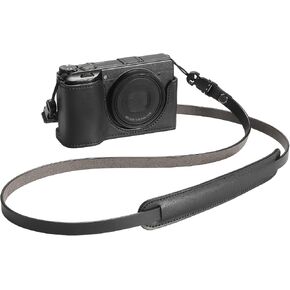 Nappa Leather Camera Case with Strap for Ricoh GR IV, Pink in Kuwait