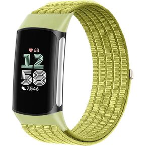حزام من النايلون لـ Fitbit Charge 6/5، حزام خفيف مسامي لـ Fitbit Charge 5/6 للنساء والرجال in Kuwait