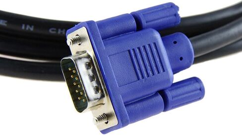 VGA Cable VGA Male to Male Extension Cable for PC Monitors ProjectorHigh Resolution Video Cable Computer Monitors Cable in Saudi Arabia